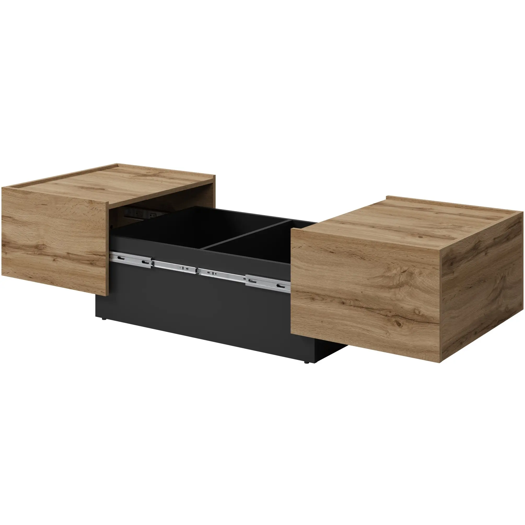 Masuta cafea Helvetia EKO 24N6MJ96 (Wotan oak/Black onyx) - 4