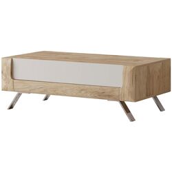 Masa pentru reviste Helvetia Kasai 1S (Gold Oak/Cashmere) Thumb