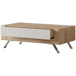 Masa pentru reviste Helvetia Kasai 1S (Gold Oak/Cashmere) Thumb