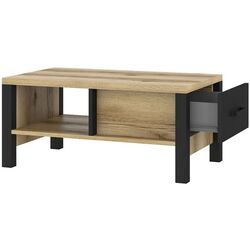 Masa pentru reviste Helvetia Olin Nr.99 (Grand Oak/Black) Thumb
