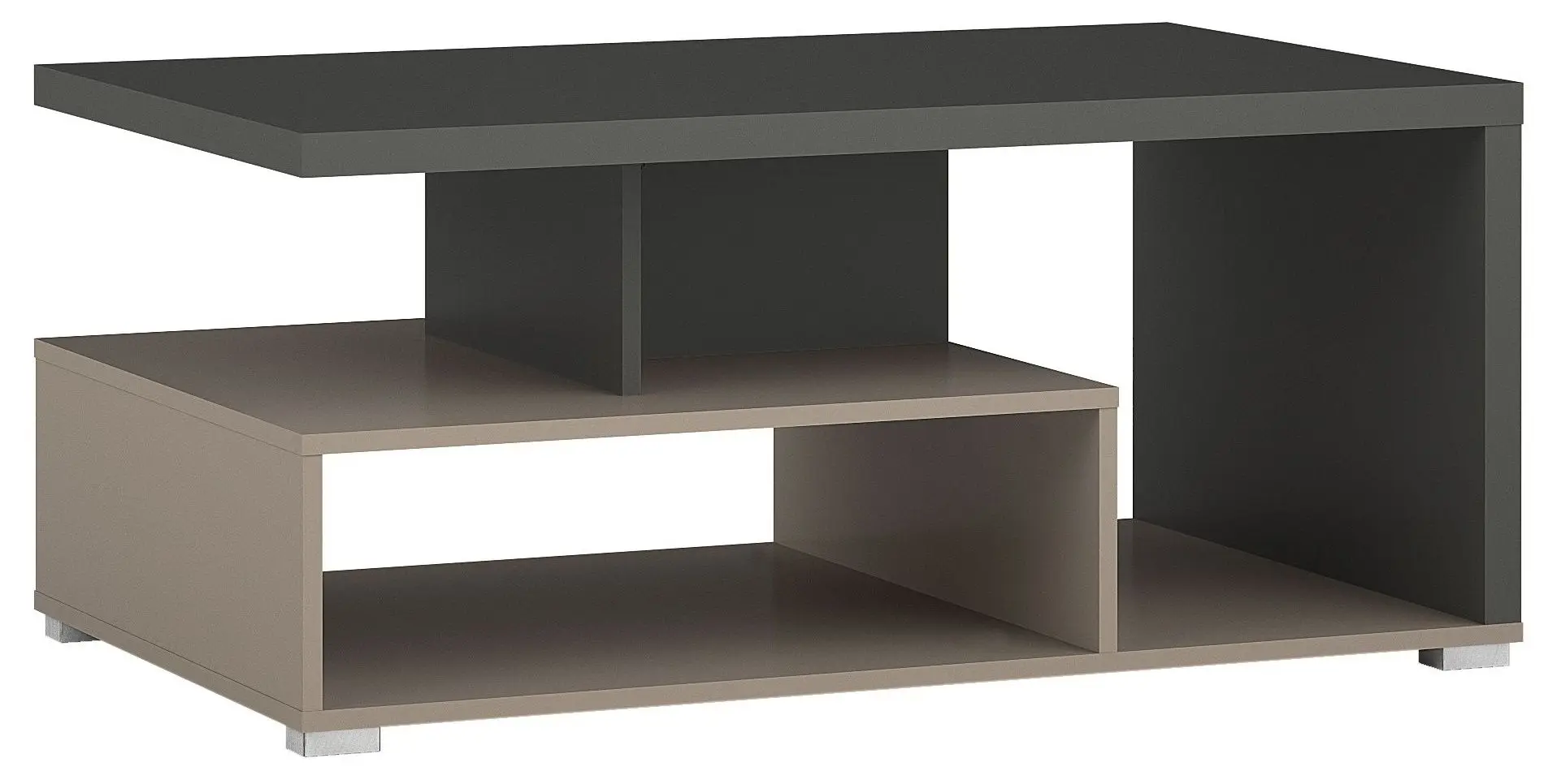 Masa pentru reviste Helvetia Serio 100 cm (Congo/Anthracite)