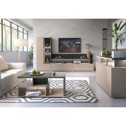 Masa pentru reviste Helvetia Serio 100 cm (Congo/Anthracite) Thumb