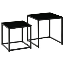 Set mese pentru reviste Homcom 839-245 (Black) Thumb