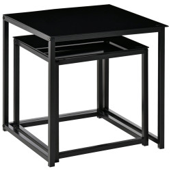Set mese pentru reviste Homcom 839-245 (Black) Thumb