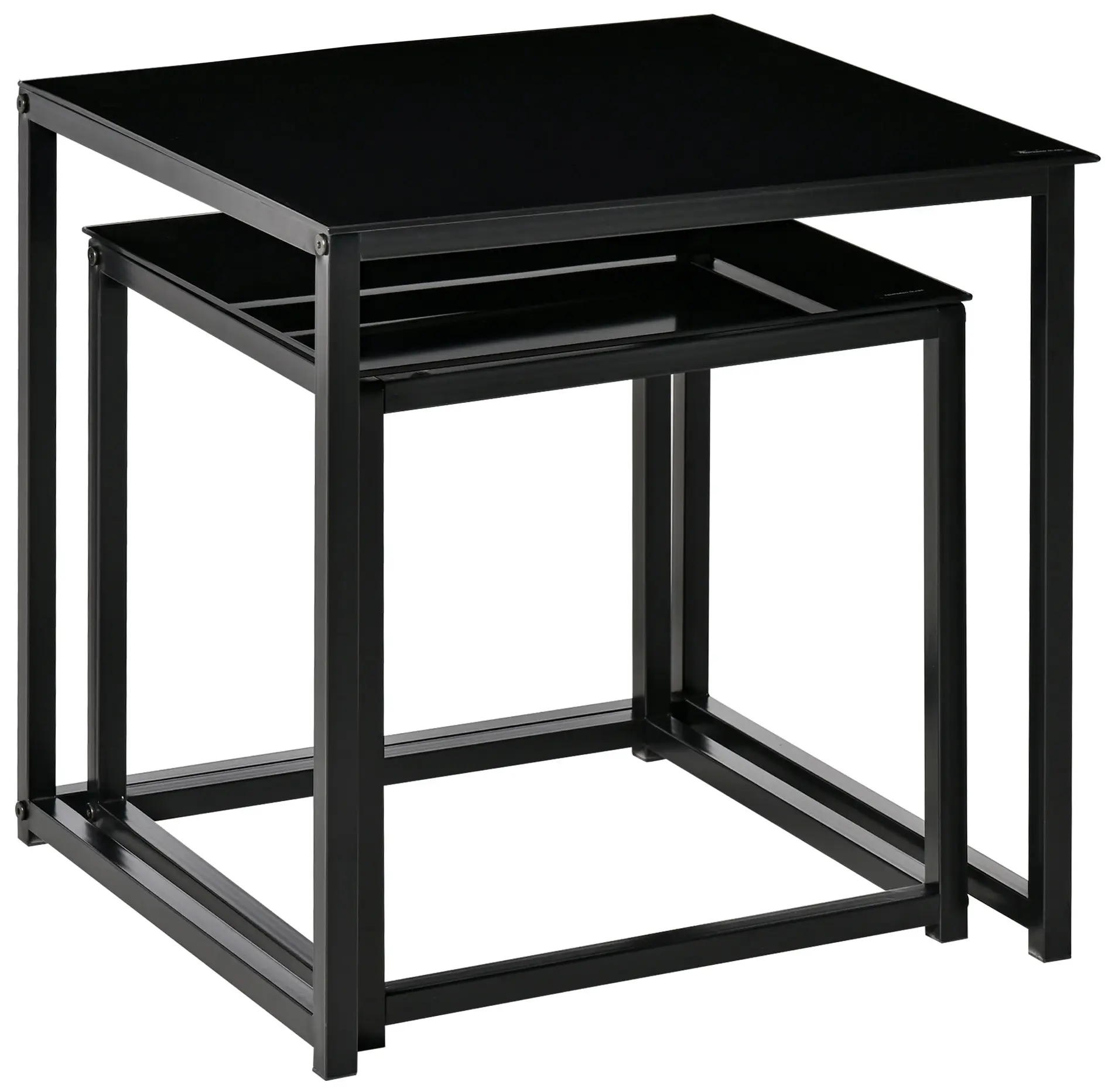 Set mese pentru reviste Homcom 839-245 (Black) - 3