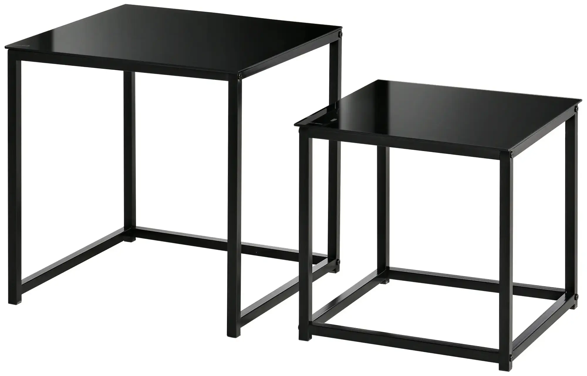 Set mese pentru reviste Homcom 839-245 (Black) - 4