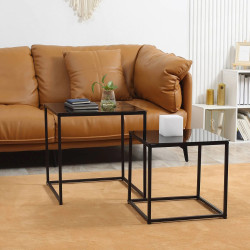 Set mese pentru reviste Homcom 839-245 (Black) Thumb