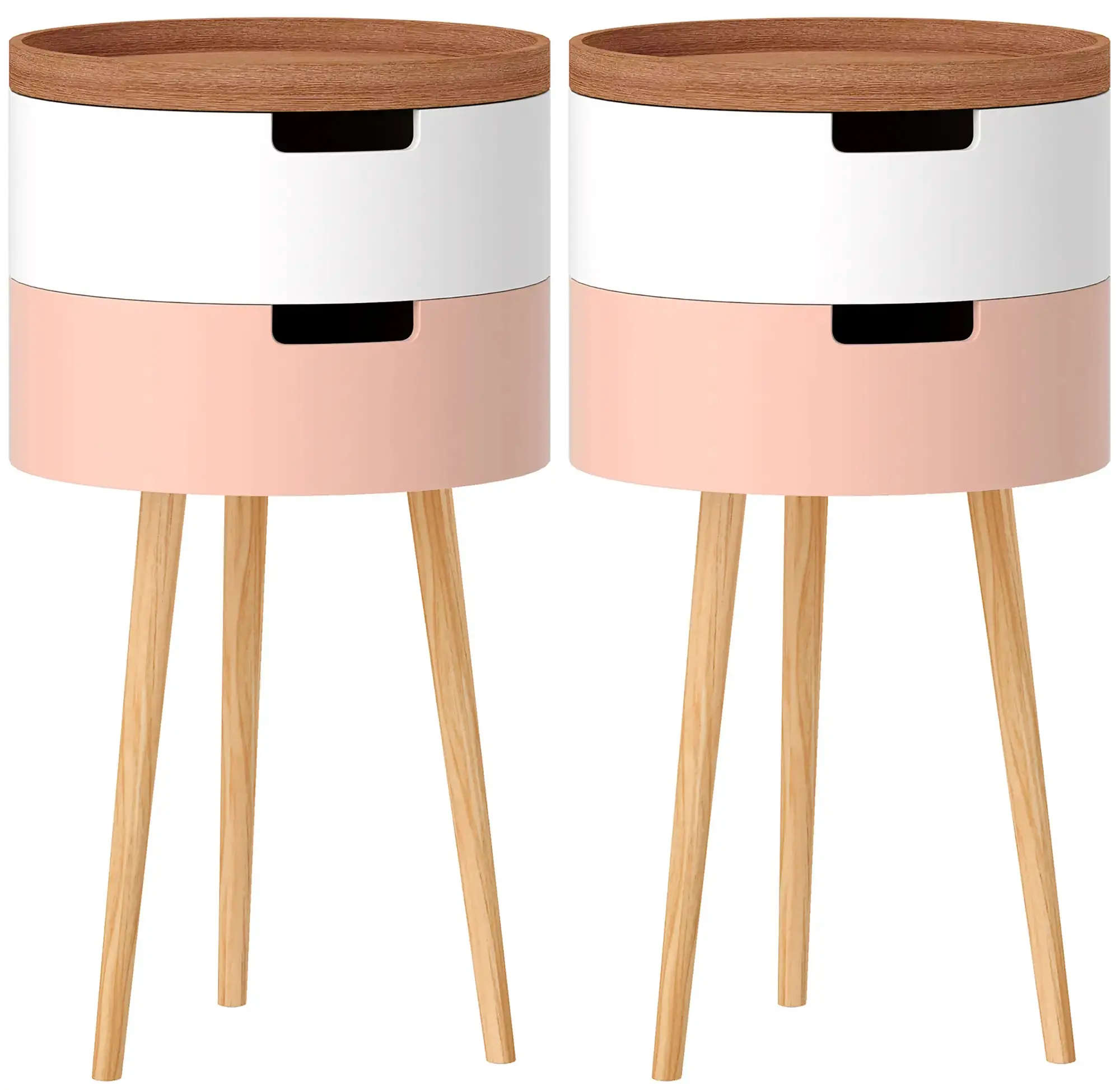 Set mese pentru reviste Homcom 83B-017V01ND (Multicolore) - 2