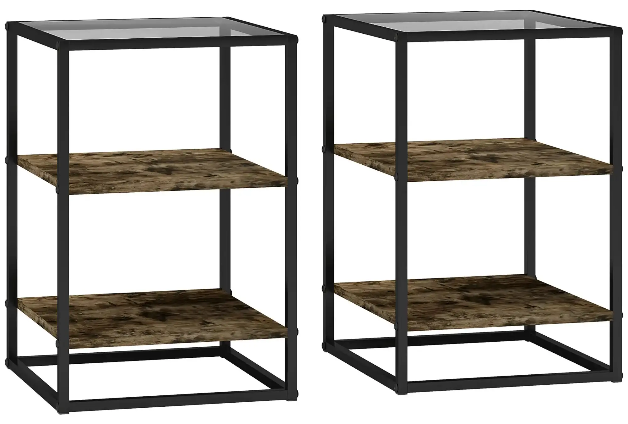 Комплект журнальных столиков Homcom 83B-164V00RB (Brown) - 2