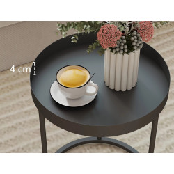 Set mese pentru reviste Homcom 83B-516V00GY (Grey/Black) Thumb