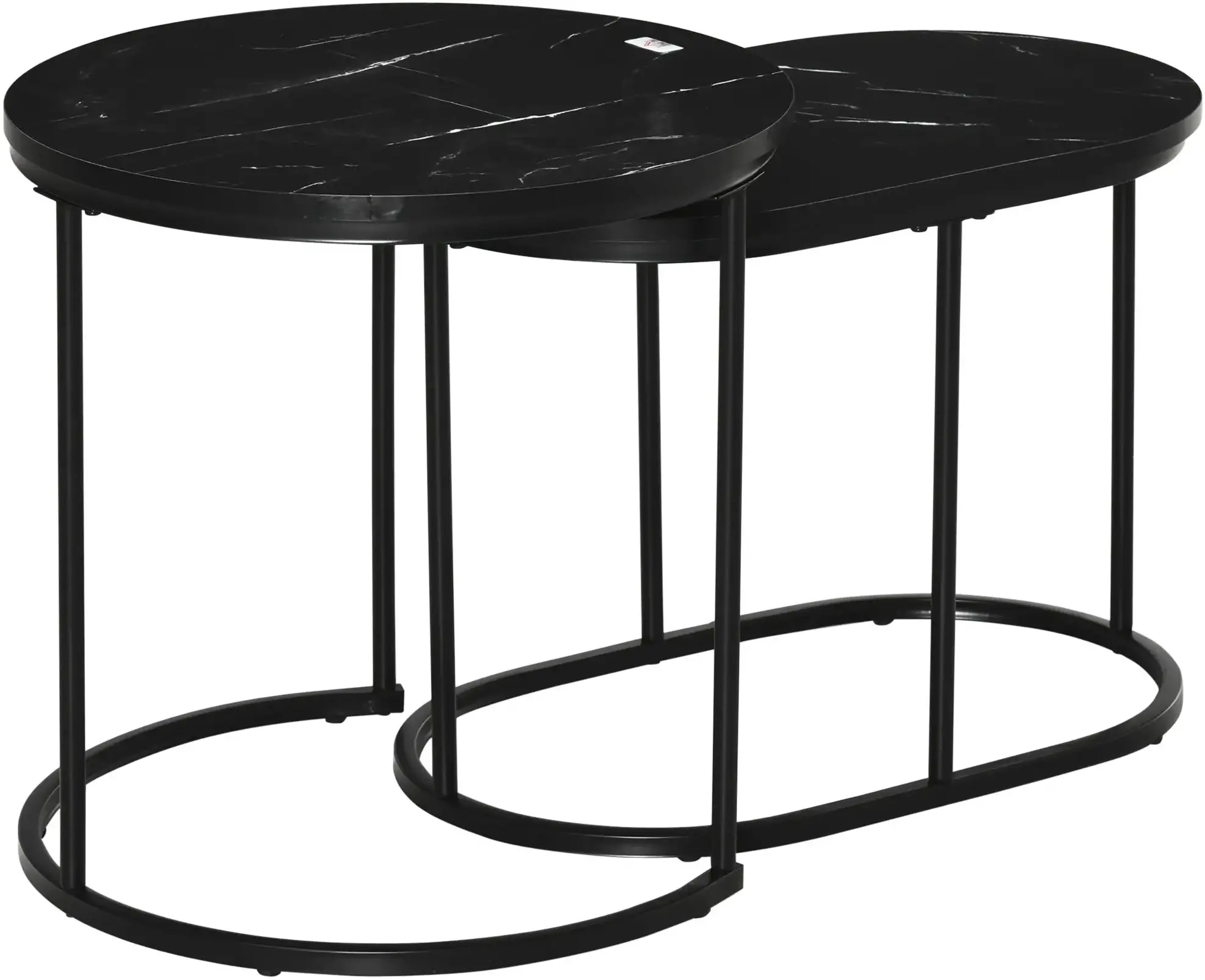 Набор журнальных столиков Homcom 839-374 (Black) - 3