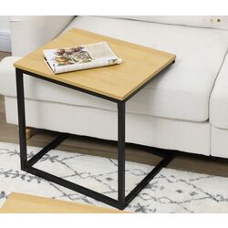 Набор журнальных столиков Homcom 839-694V00AK 110/50 cm (Natural Oak/Black) Thumb