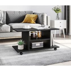 Журнальный столик Homcom 02-0610 80x40 cm (Black) Thumb