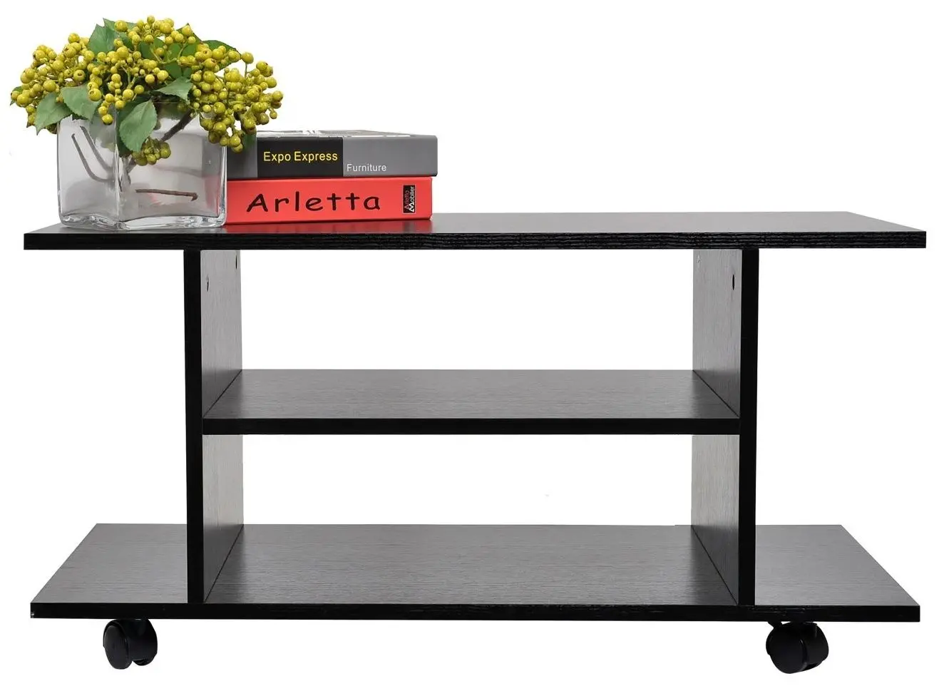 Журнальный столик Homcom 02-0610 80x40 cm (Black) - 8