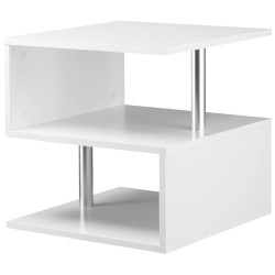 Masa pentru reviste Homcom 833-137WT (White) Thumb
