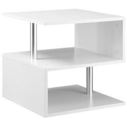 Masa pentru reviste Homcom 833-137WT (White) Thumb