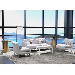 Журнальный столик Homcom 833-238 94x44x43 cm (White) Thumb