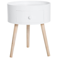 Журнальный столик Homcom 833-363 (White/Natural) Thumb