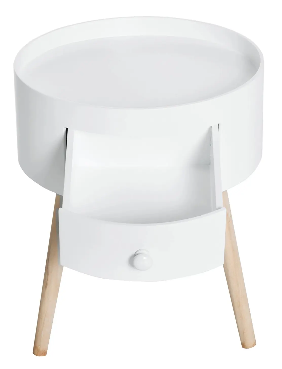 Журнальный столик Homcom 833-363 (White/Natural) - 4