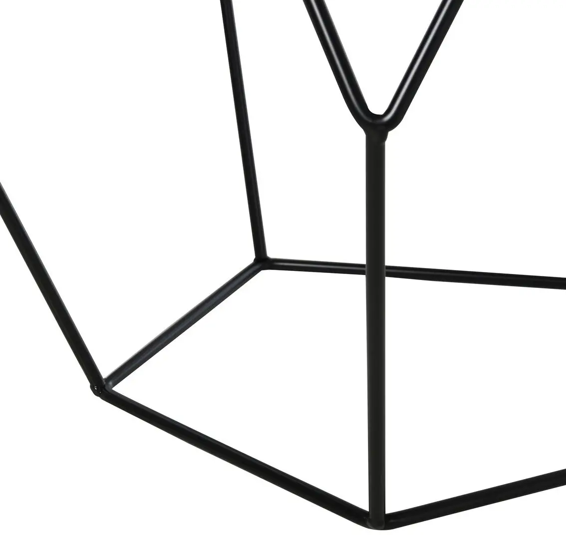 Masa pentru reviste Homcom 833-564 54x44 cm (Black)