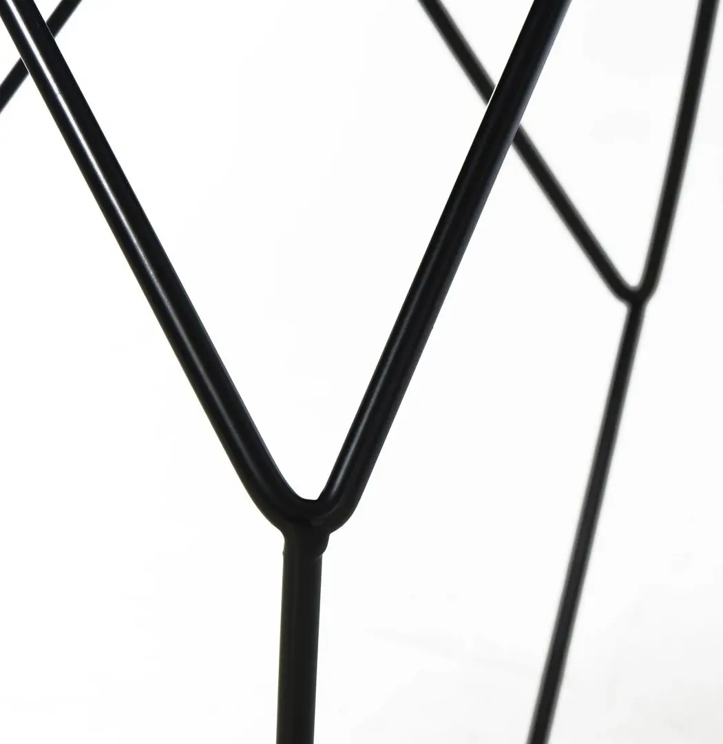 Masa pentru reviste Homcom 833-564 54x44 cm (Black)