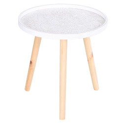 Журнальный столик Homcom 833-730 (White/Natural) Thumb