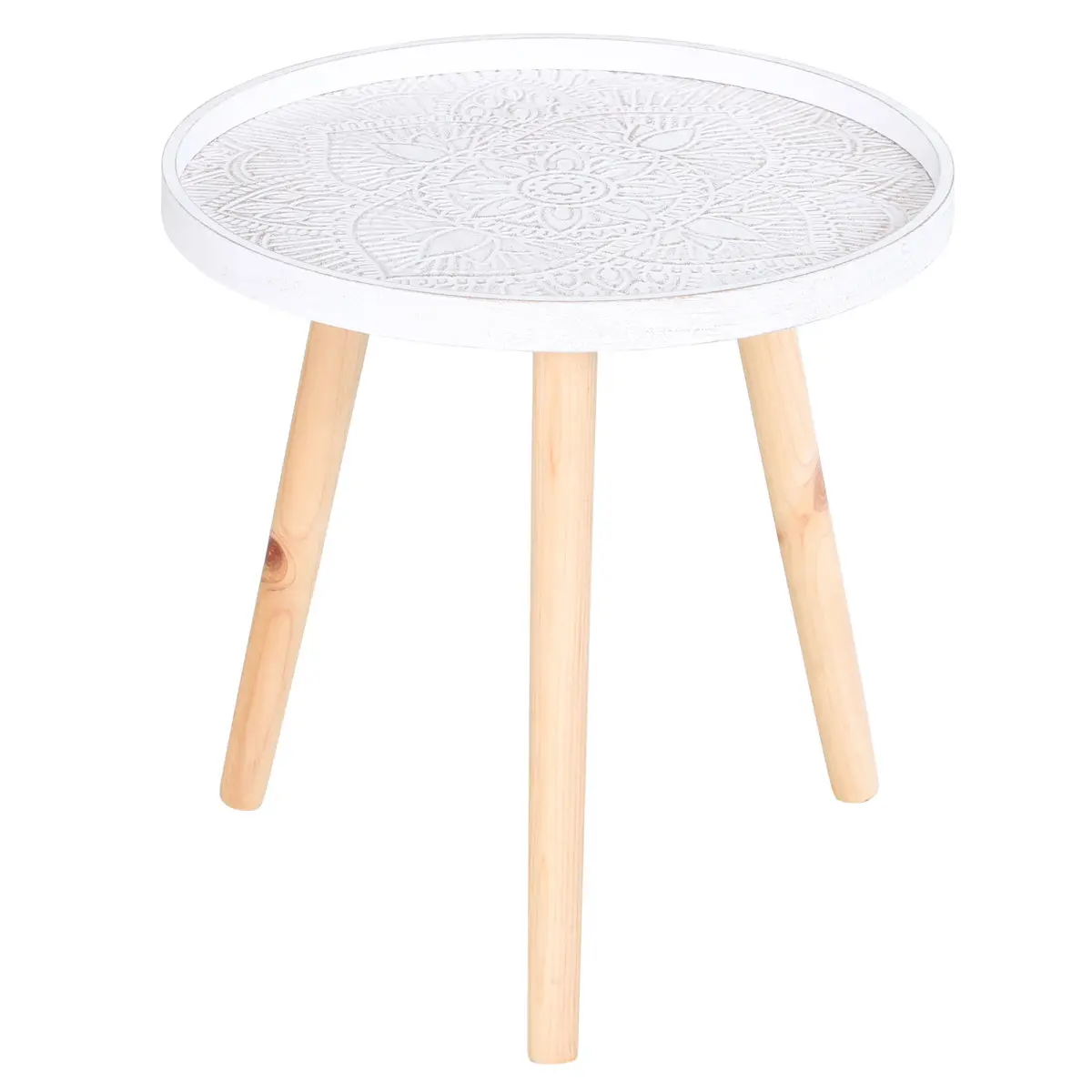 Журнальный столик Homcom 833-730 (White/Natural) - 3