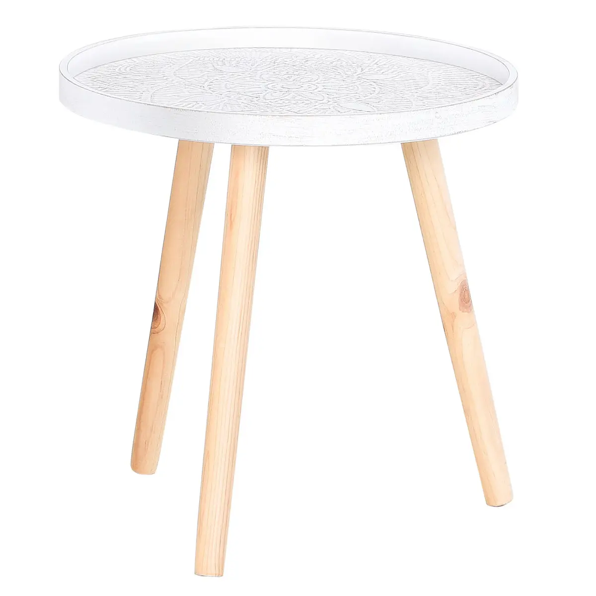 Журнальный столик Homcom 833-730 (White/Natural) - 4
