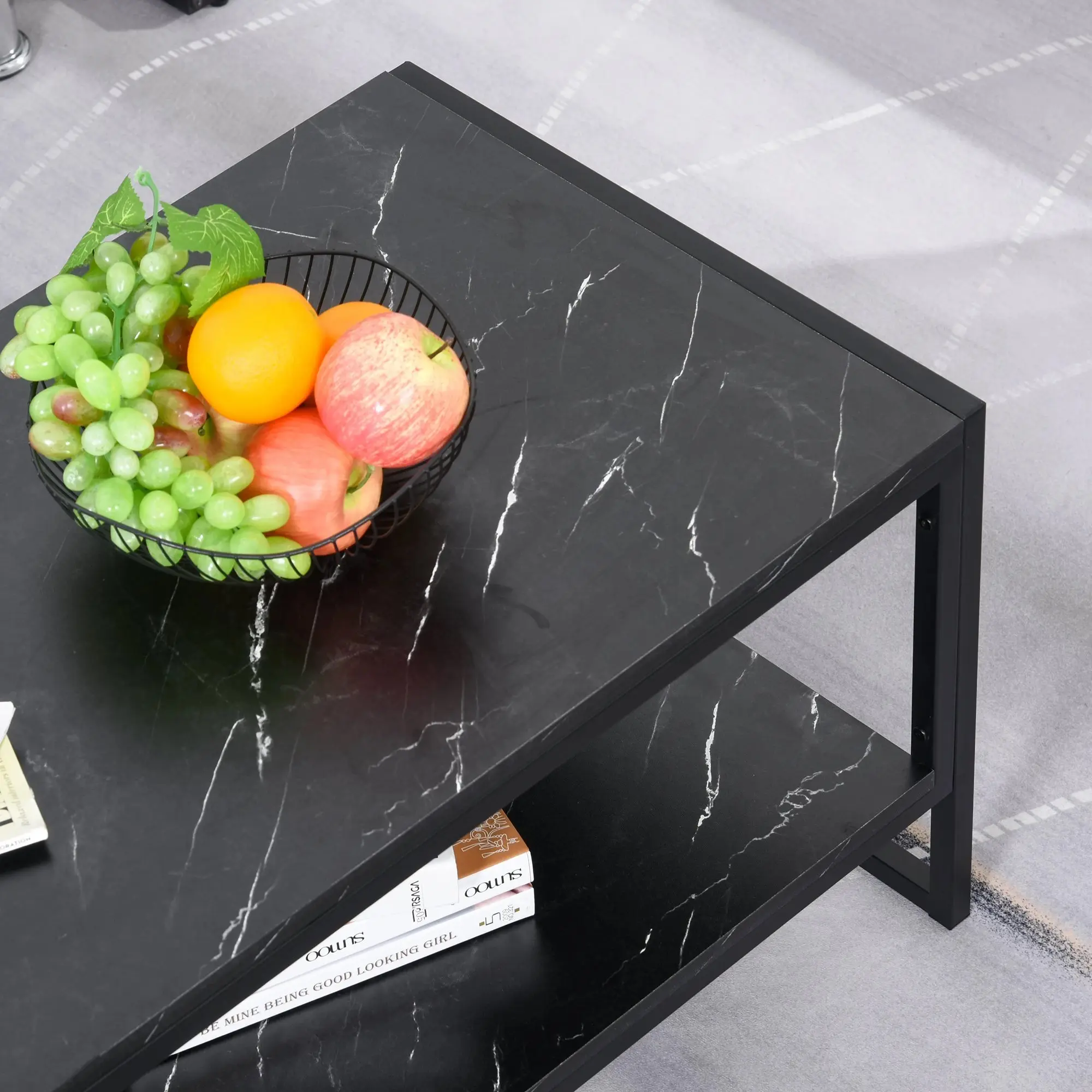 Журнальный столик Homcom 833-821BK (Black) - 8