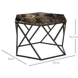 Журнальный столик Homcom 839-309BK (Black) Thumb