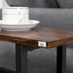 Masa pentru reviste Homcom 839-609V00DR (Dark Brown/Black) Thumb