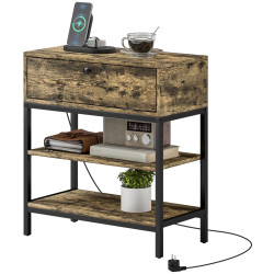 Masa pentru reviste Homcom 839-913V90RB (Rustic Brown) Thumb
