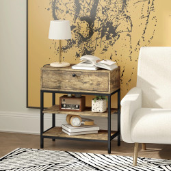 Masa pentru reviste Homcom 839-913V90RB (Rustic Brown) Thumb