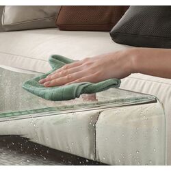 Журнальный столик Homcom 839-977V02CR 100x50x35 cm (Transparent) Thumb