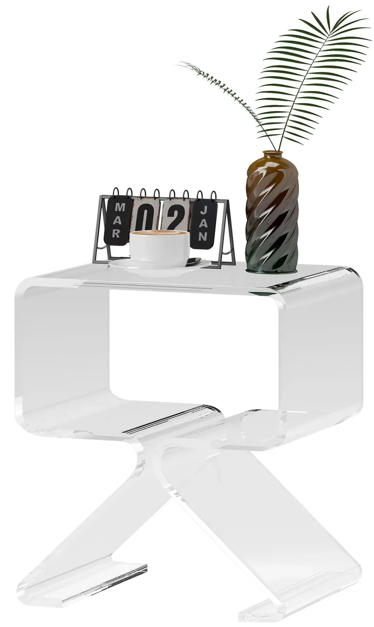 Журнальный столик Homcom 83B-025V00CR (Transparent) - 3