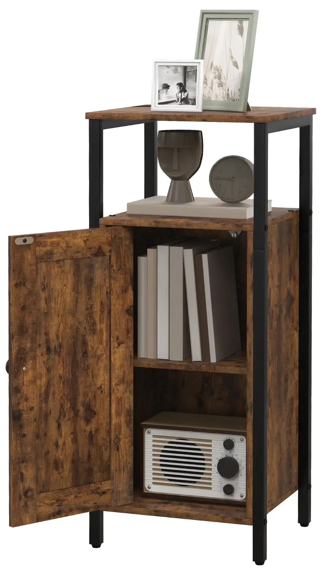 Masa pentru reviste Homcom 83B-044V00RB (Rustic Brown) - 3