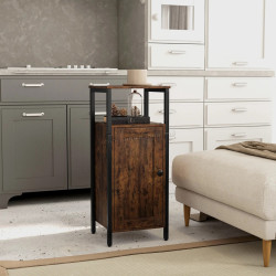 Masa pentru reviste Homcom 83B-044V00RB (Rustic Brown)