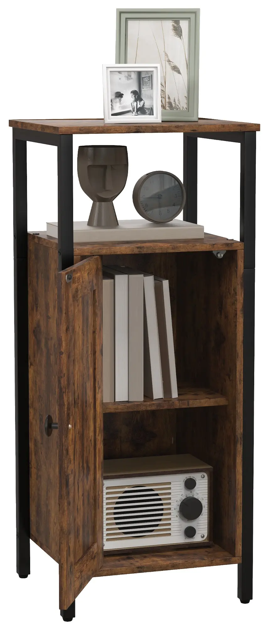 Masa pentru reviste Homcom 83B-044V00RB (Rustic Brown) - 4