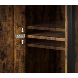 Masa pentru reviste Homcom 83B-044V00RB (Rustic Brown) Thumb