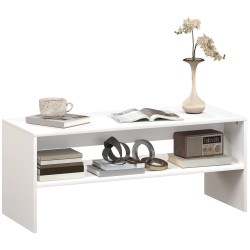 Masa pentru reviste Homcom 83B-187V00WT (White) Thumb