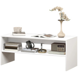 Masa pentru reviste Homcom 83B-187V00WT (White) Thumb