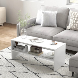 Masa pentru reviste Homcom 83B-187V00WT (White)