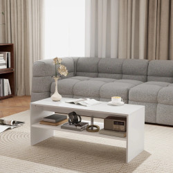 Masa pentru reviste Homcom 83B-187V00WT (White) Thumb