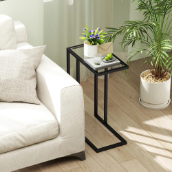 Masa pentru reviste Homcom 83B-322V00BK (Black) Thumb