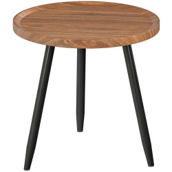 Masa pentru reviste Homcom 83B-374V00WN (Walnut/Black) Thumb