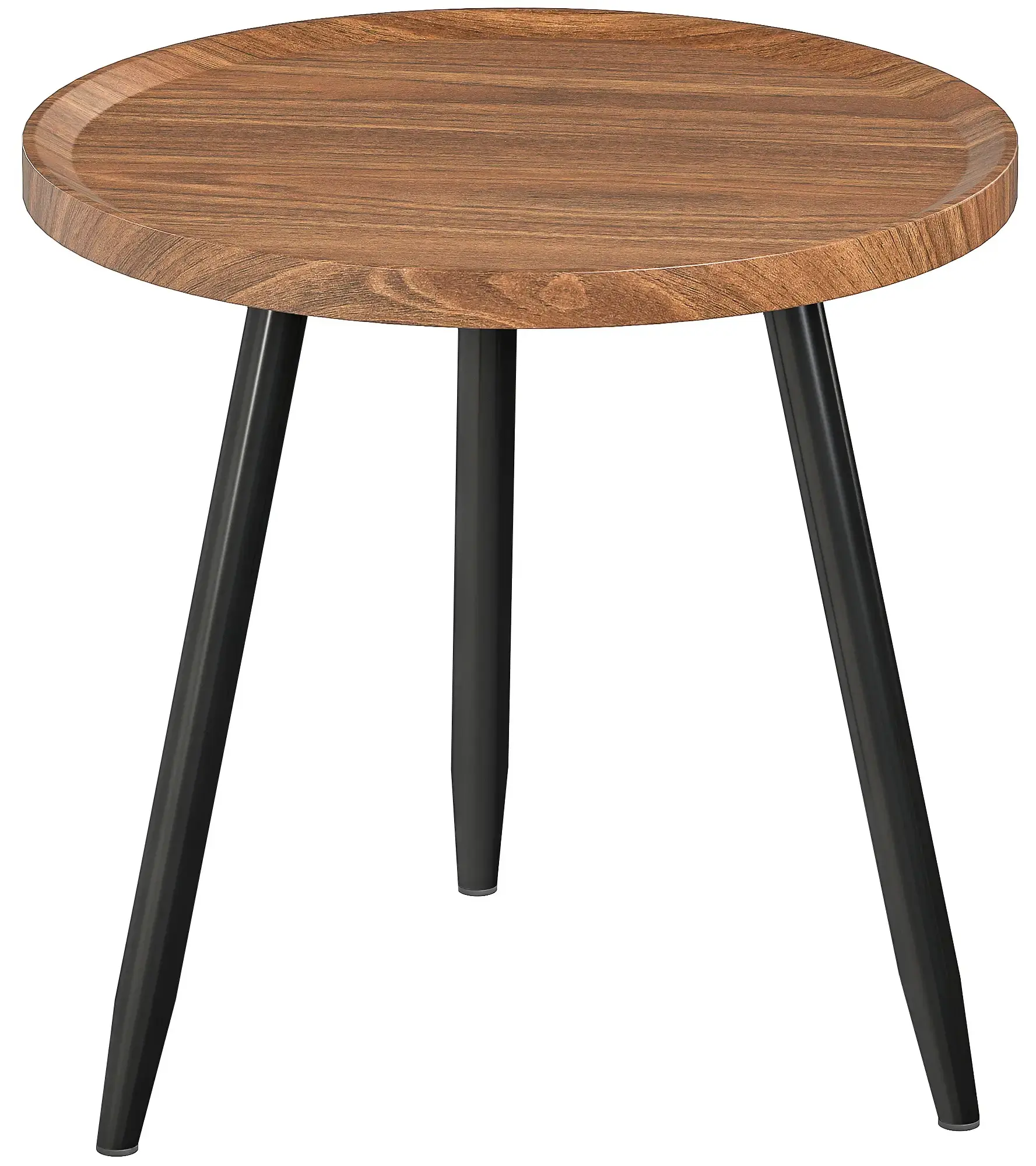Masa pentru reviste Homcom 83B-374V00WN (Walnut/Black) - 3