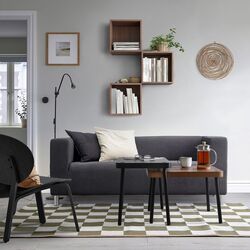 Set mese pentru reviste Ikea Sonhult (Gri/Aspect Nuc) Thumb