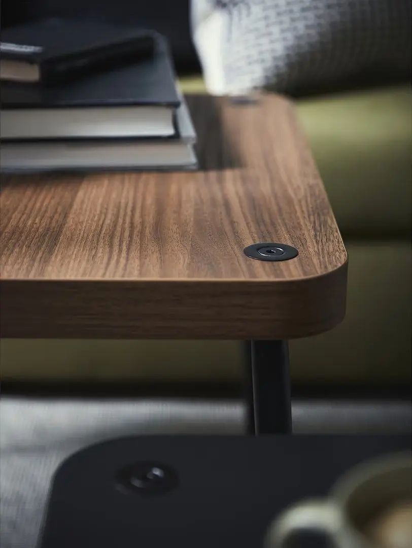 Set mese pentru reviste Ikea Sonhult (Gri/Aspect Nuc)