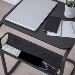 Masuta auxiliara Ikea Olserod 53x50 (Antracit/Gri Inchis) Thumb