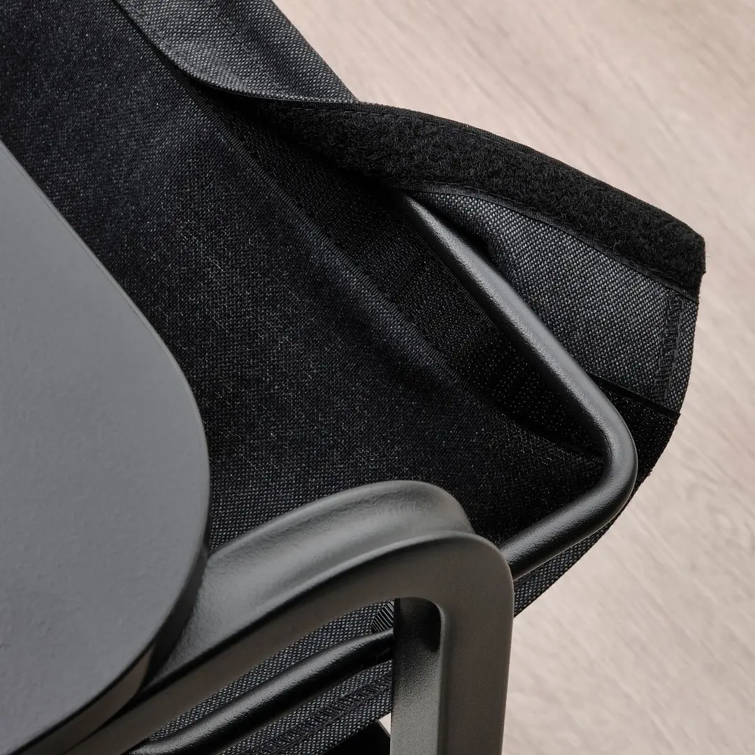 Masuta auxiliara Ikea Olserod 53x50 (Antracit/Gri Inchis)